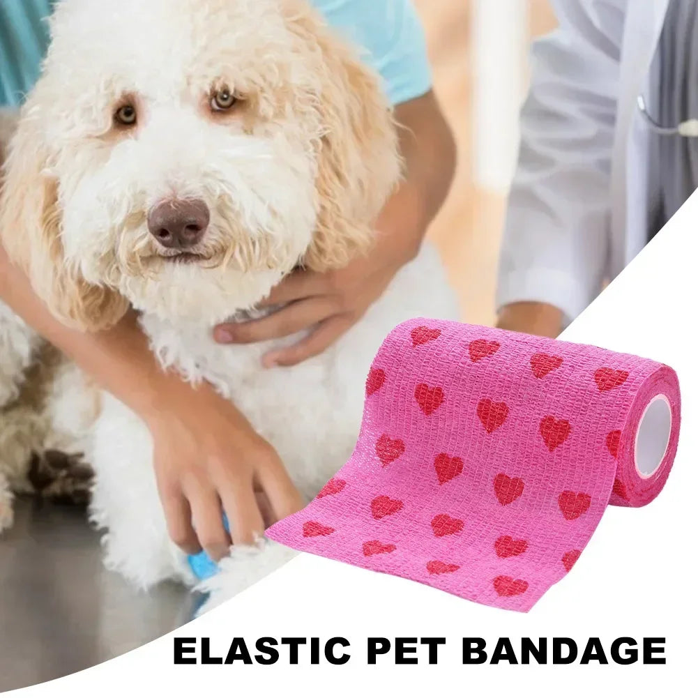 Self-Adhesive Pet Medical Bandage Wrap