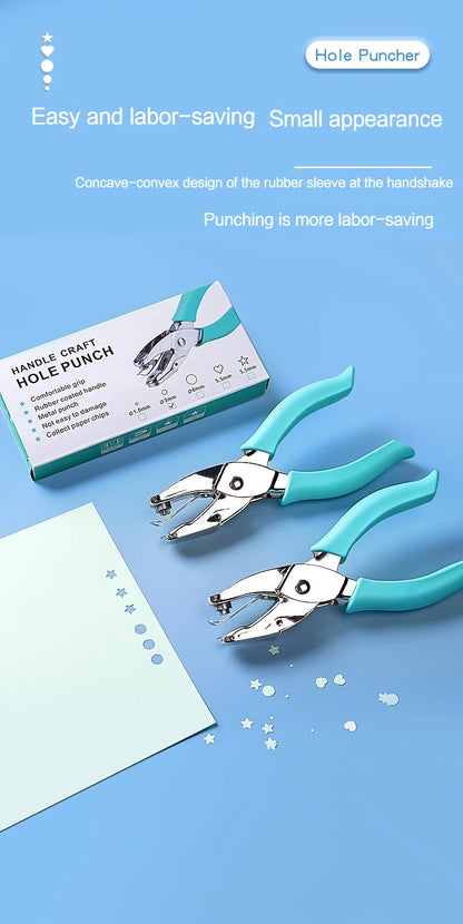 Handheld Single Hole Paper Punch