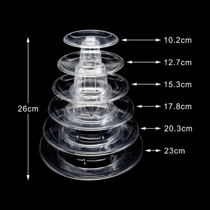 Multi-Tier Macaron Display Stand Tower