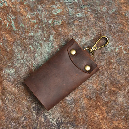 Leather Cowhide Key Case