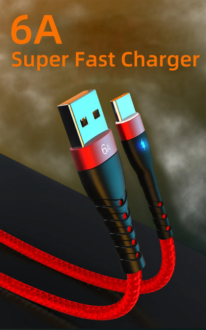Vumpach 6A Fast Charging USB-C Cable