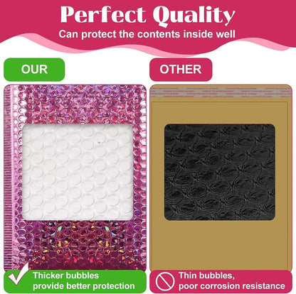 Holographic Bubble Mailers