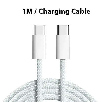 40W USB-C PD Fast Charger with USB-C Cable for iPhone