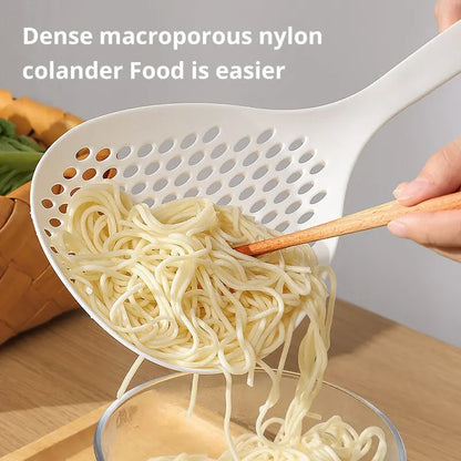Large Nylon Slotted Spoon Colander for Kitchen