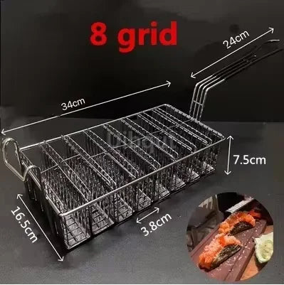 Stainless Steel Taco & Food Serving Rack