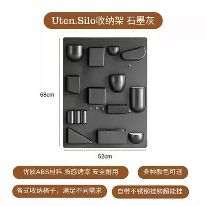 Wall Mounted Storage Rack Organizer for Home & Office