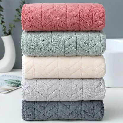 Thick Coral Velvet Bath Towel