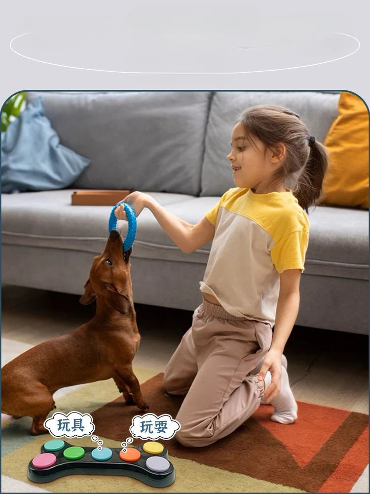 Recordable Pet Communication Buttons Soundboard