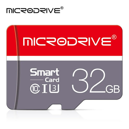 Class 10 High-Speed MicroSD Card with SD Adapter