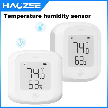 Smart WiFi & Zigbee Temperature Humidity Sensor