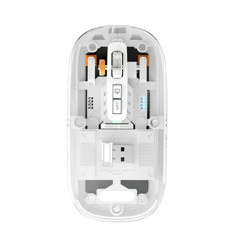 Transparent Wireless Rechargeable Mouse