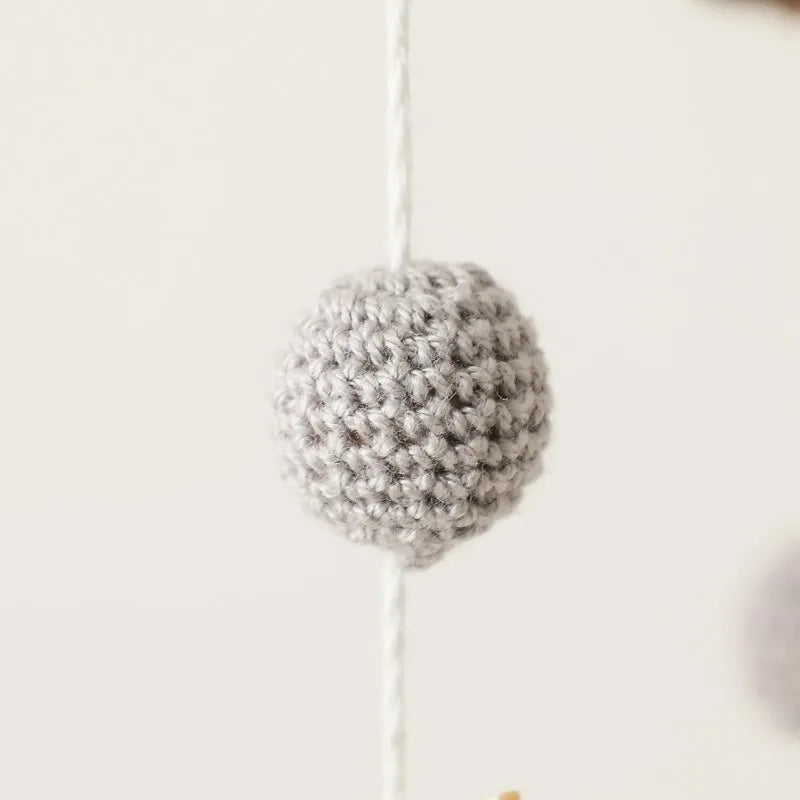 Wooden Baby Crib Mobile