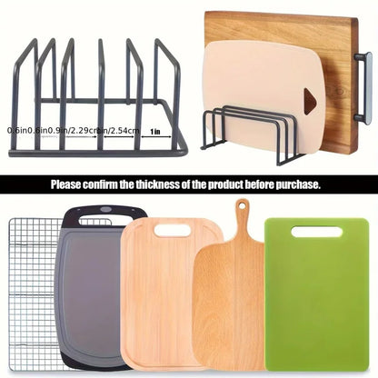 Kitchen Cutting Board Storage Rack