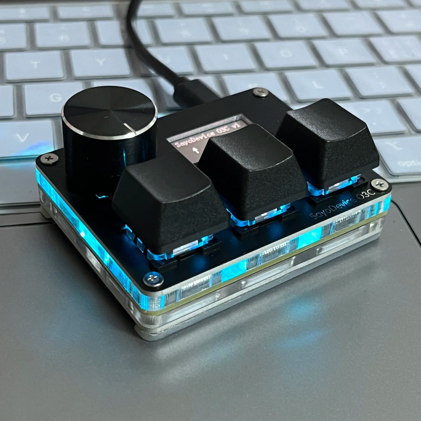 SayoDevice O3C Magnetic Macro Keyboard
