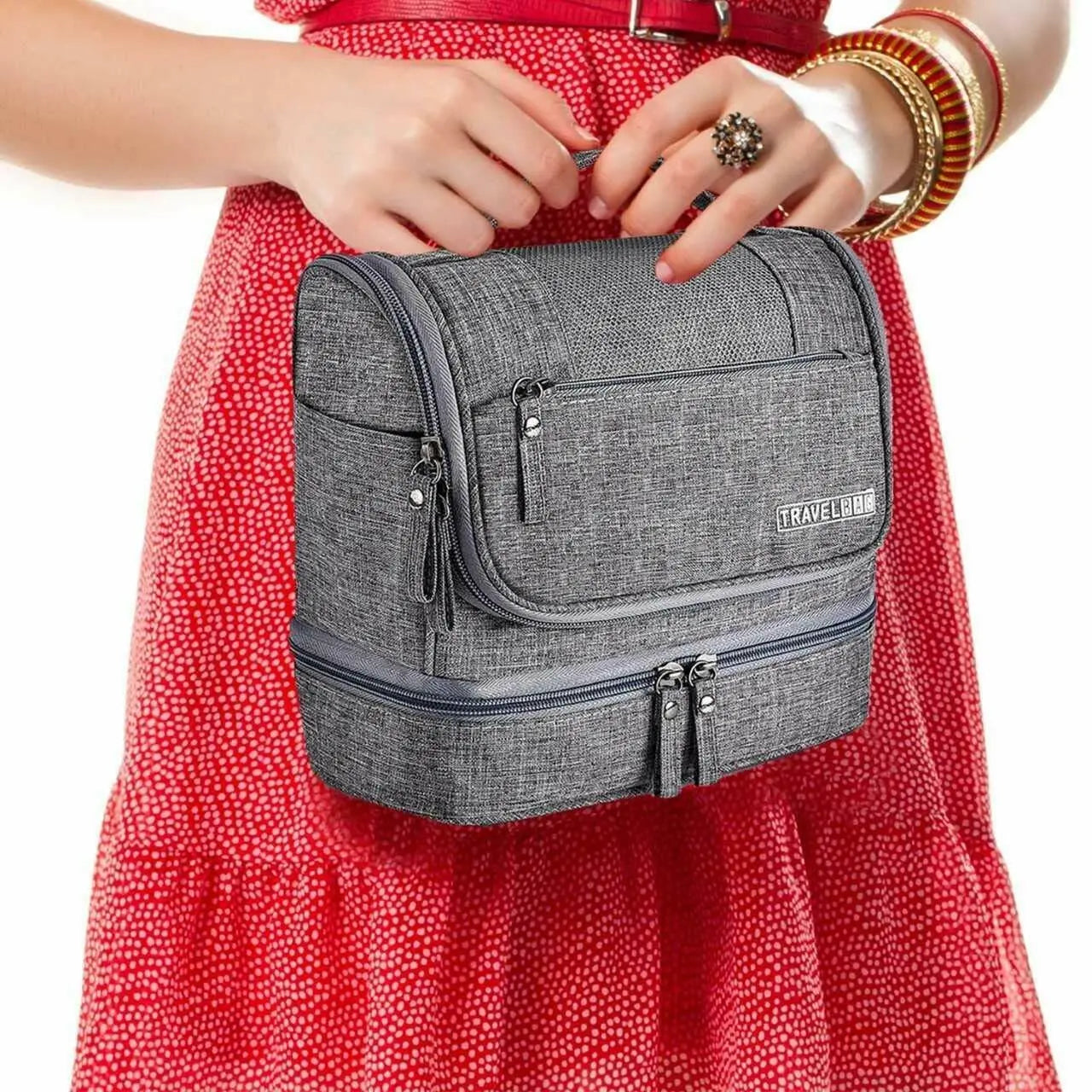 Hanging Travel Toiletry Organizer Bag