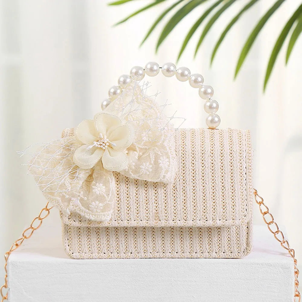 Handmade Seashell Beaded Bag