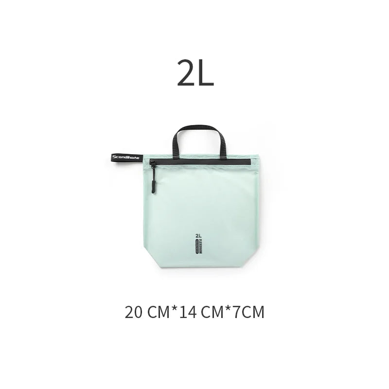 Waterproof Travel Storage Pouch with Zipper Handle