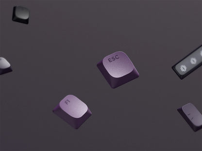 Gradient Purple Low Profile Keycaps