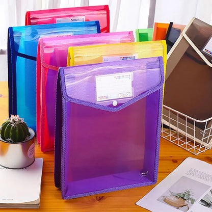 Vertical A5 Waterproof Document Storage Folder