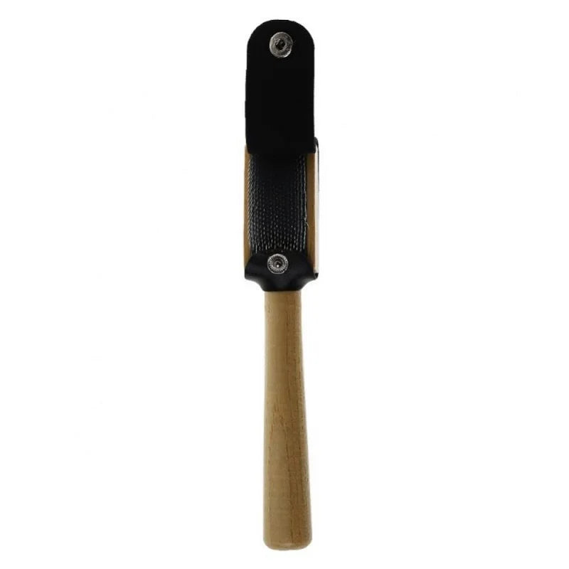 Wood-Handle Suede Sole Shoe Cleaning Wire Brush