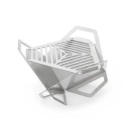 Portable Foldable Stainless Steel Charcoal BBQ Grill
