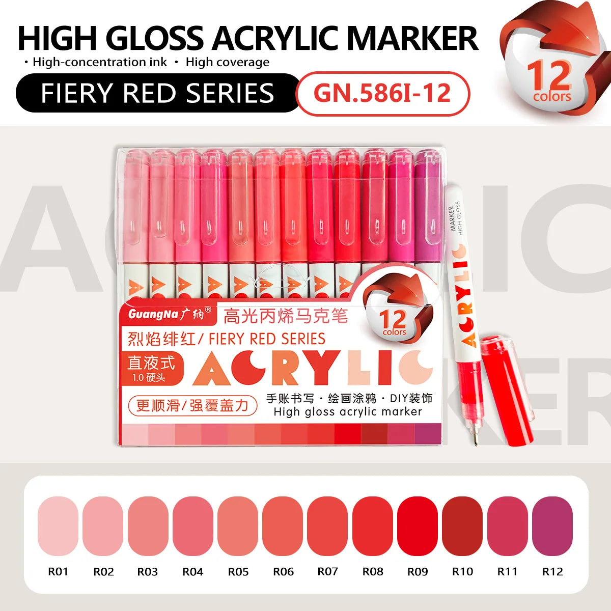 High Gloss Acrylic Paint Markers