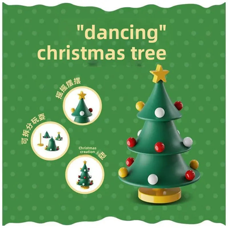 Spinning Christmas Tree Desk Toy