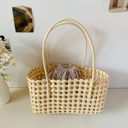 Bohemian Style Summer Bucket Bag