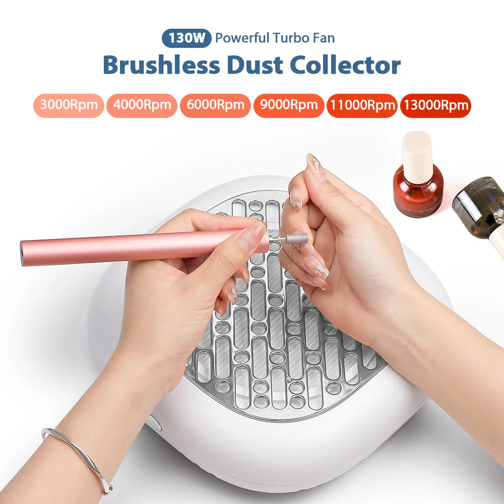 130W Professional Nail Dust Collector