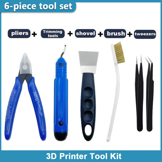 3D Printer Tool Kit 6-Piece Set