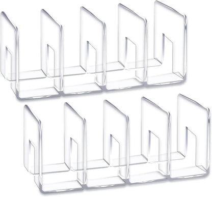 Clear Acrylic File & Handbag Organizer Set
