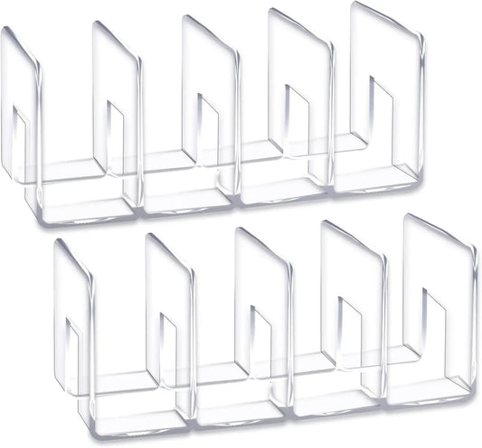 Clear Acrylic Desk File Organizer Set