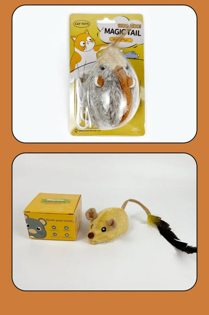 Interactive Moving Mouse Cat Toy