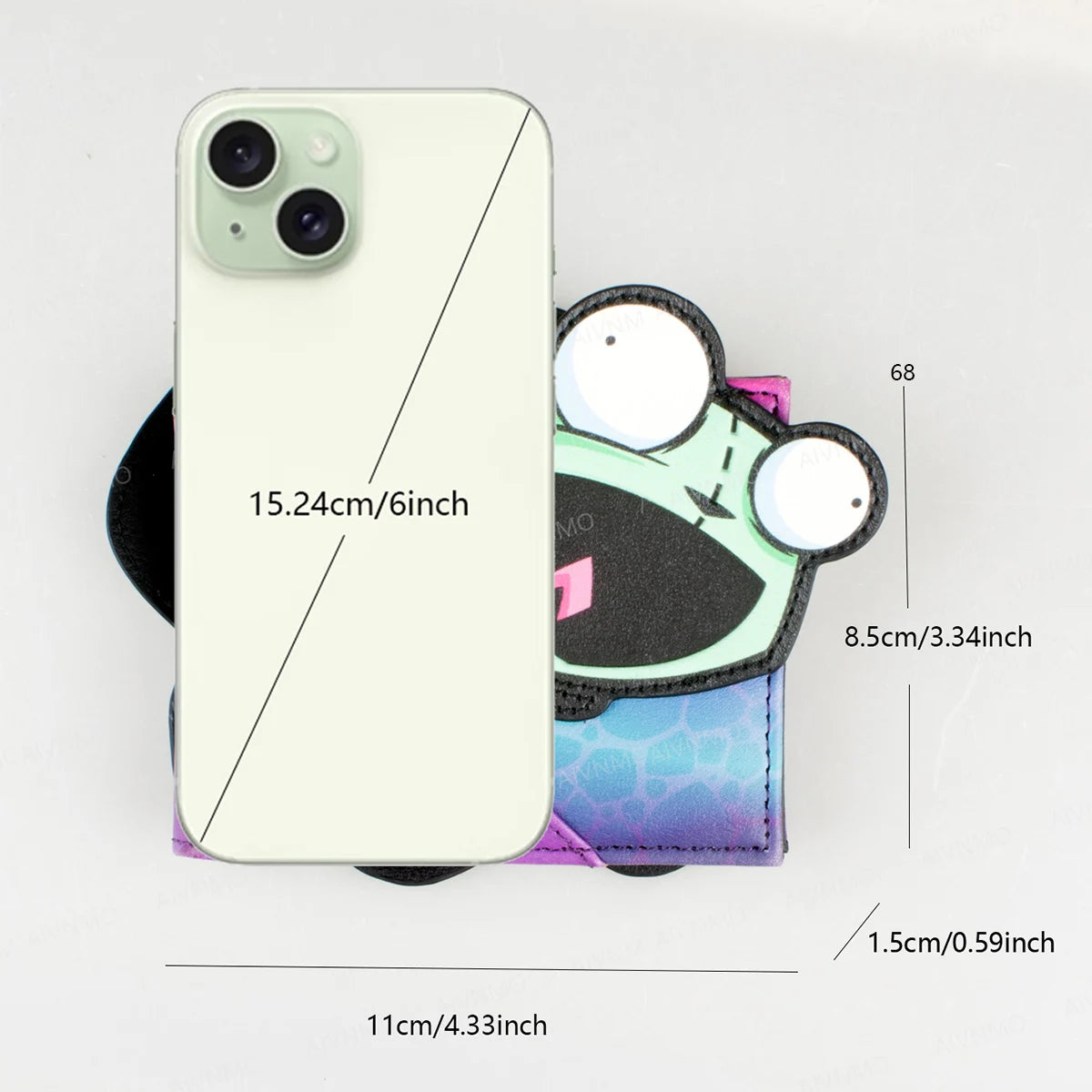 3D Cartoon Bifold Wallet