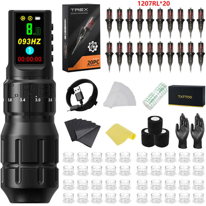 T-Rex Wireless Tattoo Machine Pen Kit