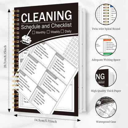 Home Organization & Housekeeping Schedule Journal