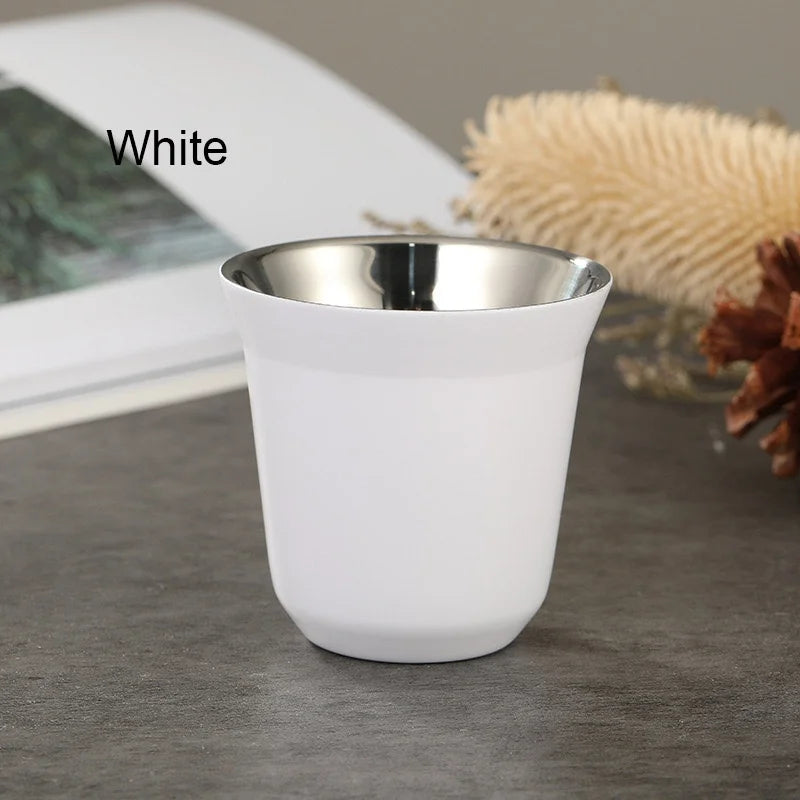Reusable 304 Stainless Steel Coffee Cup