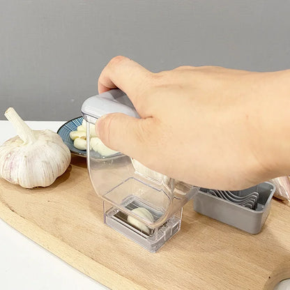 Manual Pressing Garlic Grater Cutter