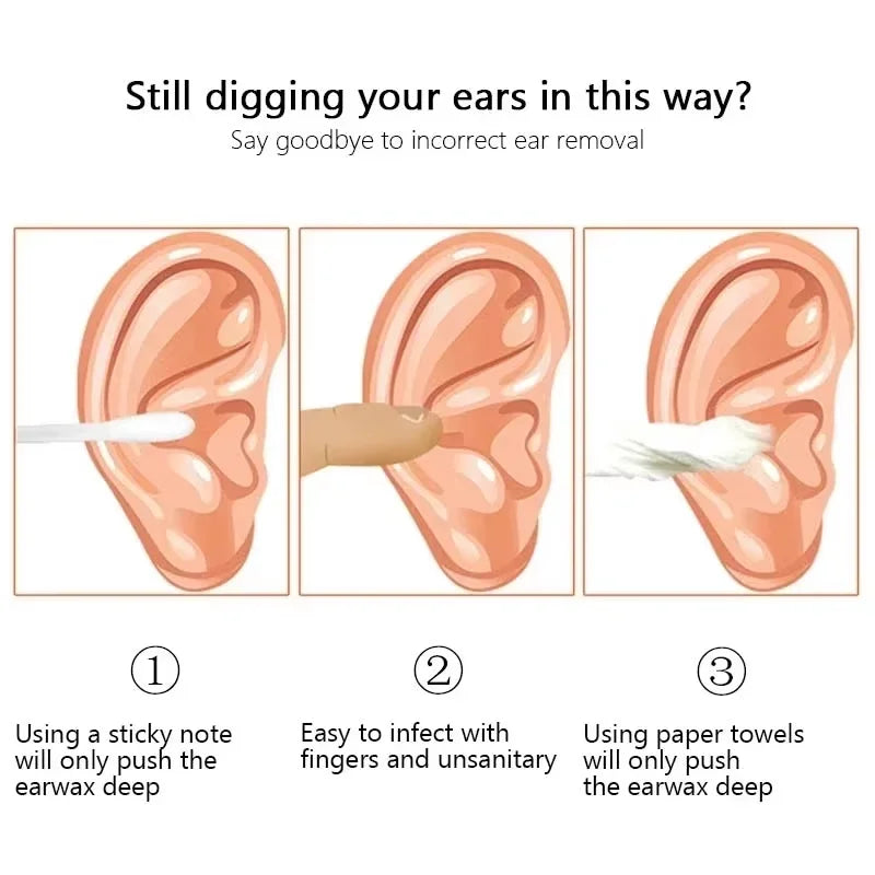 Stainless Steel Ear Wax Cleaner Set