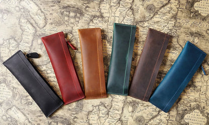 Handmade Leather Pencil Case