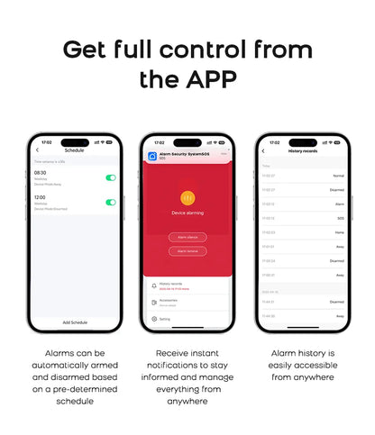 Smart 4G WiFi Home Alarm System