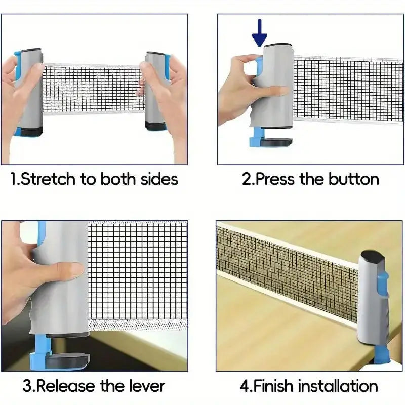Portable Table Tennis Net Set