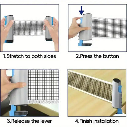 Portable Table Tennis Net Set