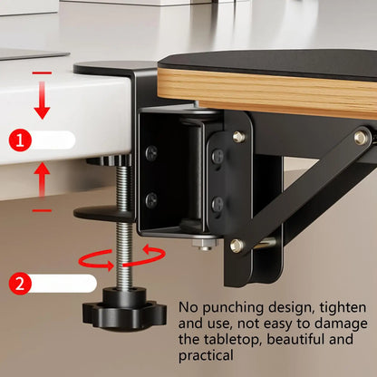 Adjustable Desk Arm Rest Wrist Support Pad