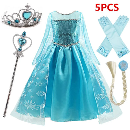 Snow Queen Elsa Costume for Girls