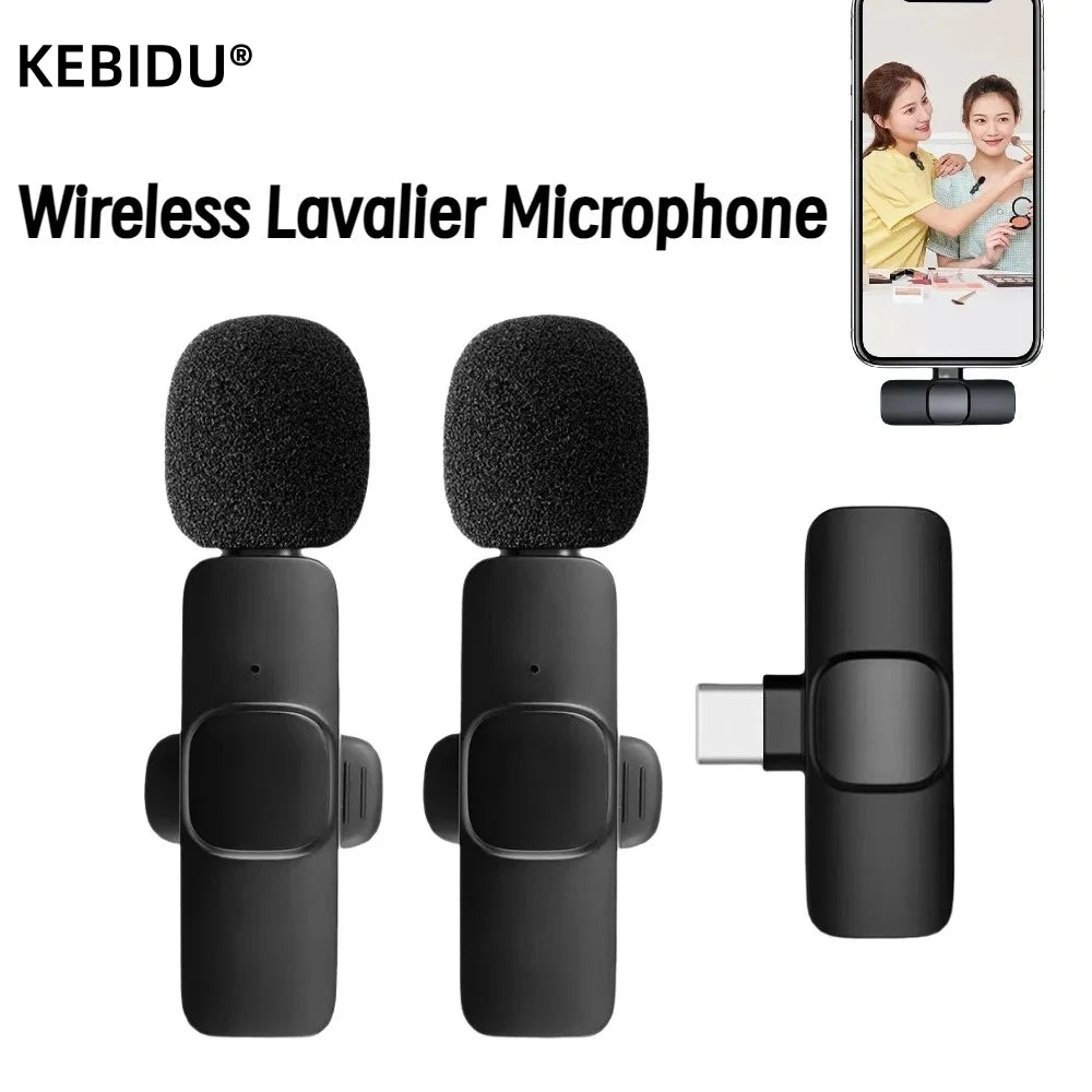 2.4GHz Wireless Lavalier Microphone Kit