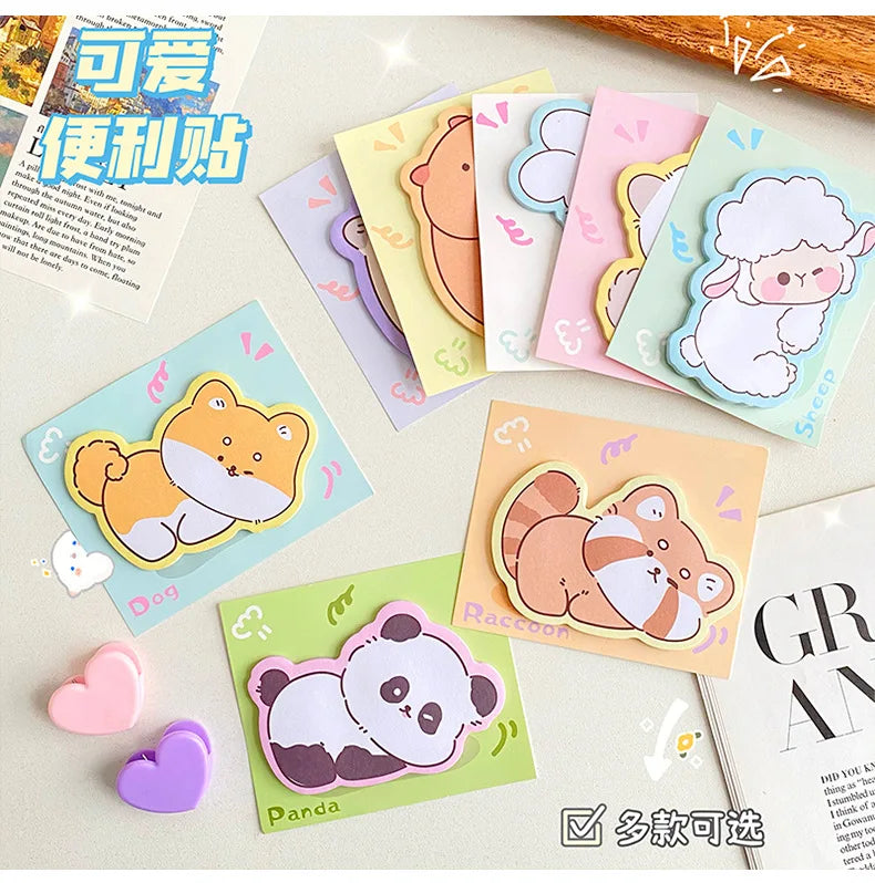 Cute Animal Sticky Notes
