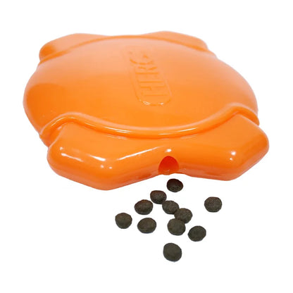 Interactive Squeaking Treat Dispensing Dog Disc