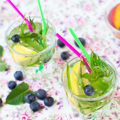 Flexible Colourful Plastic Drinking Straws
