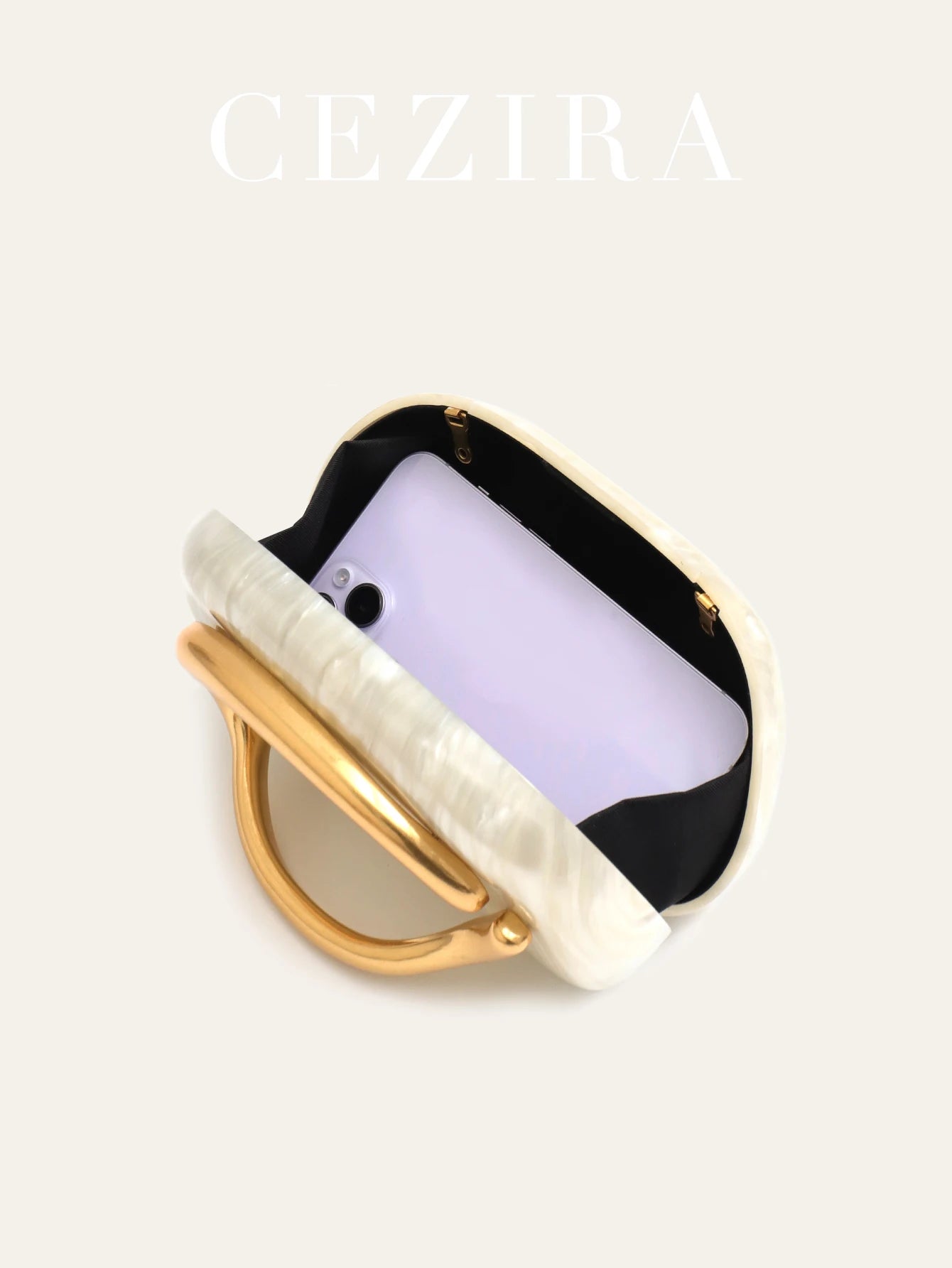 Luxury Acrylic Evening Clutch Bag